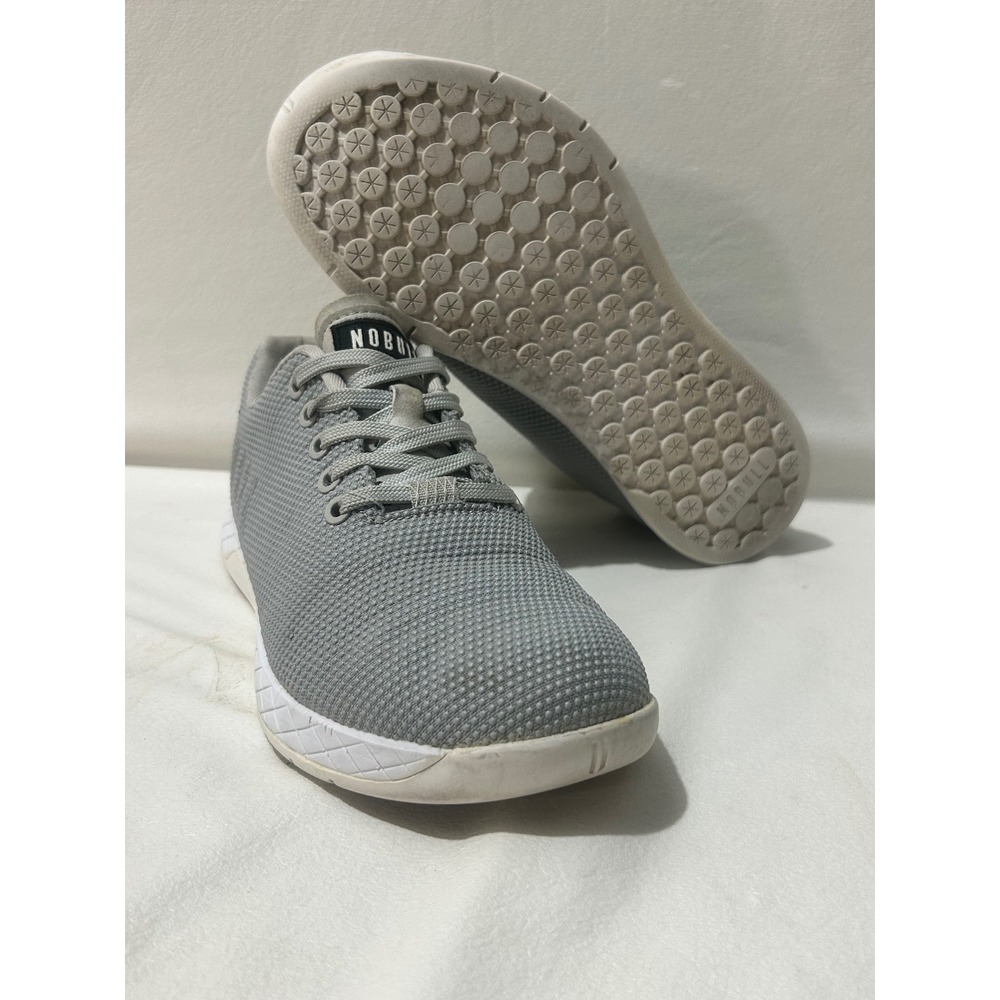 NOBULL Artic Heather Mesh Trainers Sneakers M 6.5 W 8 Athletic Workout Shoes